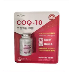 내추럴이믹스 코엔자임Q10 단일성분 2개월분 항산화 혈압영양제, 60정, 1개