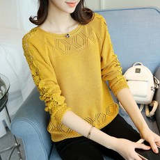 새로이 XXOQXVGJ 여성 봄신상 그물 니트 망사 시스루