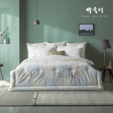 박술녀자수광목요세트