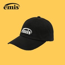 이미스 EMIS 볼캡 코튼 모자 와펜 투톤 베이직 데일리