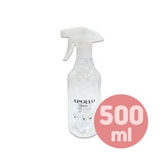 APOLLO 클리어 분무기 500ml, 혼합색상, 1개