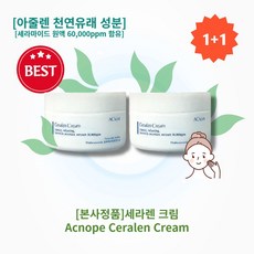 [본사정품][1+1][아크노프]세라렌 크림 50ml 2개 세라마이드 시카 판테놀 egf 아줄렌 병풀추출물 강력보습 천연유래 저자극 피부진정 Acnope Ceralen Cream