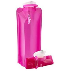 [해외직구]Vapur 유연한 물병-Carabiner Magenta, One Color_Magenta, 1개