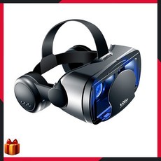 vr 고글 글라스 안경 VR 3d max box 고글 vr 골판지 아이 for iphone 크리스마스 안경 헤드셋 가상 현실 복, 03 B 5 -7 inch