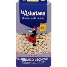 스페인 라 아스투리아나 LA ASTURIANA 밀키 병아리콩 가르밴조, 2개, 1kg
