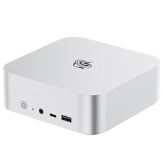 Beelink SER8 미니 컴퓨터 AMD Ryzen 7 8845HS 32GB RAM 1TB SSD 최대 5Ghz 12코어 그래픽 카드 WiFi6/BT5.2 4화면 출, Forest White