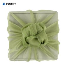청담보자기 크리스탈 보자기 특대형 130cm, 5개, 연두