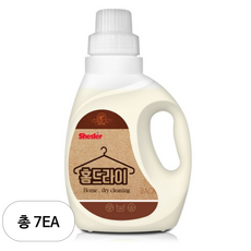 쉬슬러 홈드라이세제 본품, 7개, 650ml