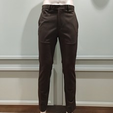 2층 샙 (SAP) **신상한정세일** 데일리로 추천하는 구김제로 사방스판 져지 밴딩 슬랙스 팬츠 (검정)(네이비) MNTA22A01 09
