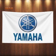 프린트 Yamahas 차고 Ft 자동차 깃발 장식 폴리에스터 Y 3x5 레이싱, 60x90 센치메터, ZH3743, 1개