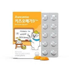 어썸 키즈오메가3 옵션 중, 45g, 3개