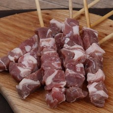 [올데이팜] [참신Lamb] 양 꼬치 500g내외 (20개/부채살/호주산/쯔란포함), 20개
