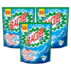 옥시크린 가루형 산소표백제 파우더 1kg 3개