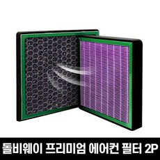 DB 프리미엄 에어컨필터 2P, 7, 1개
