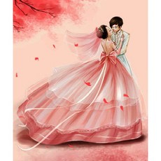 가고픈보석십자수 가을웨딩(MJ0413-02)' 패키지