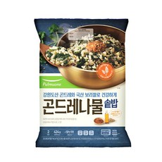 원하프곤드레나물솥밥 (2인분424g)/풀무원, 없음, 424g, 1개