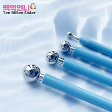 ﻿백억언니 아쿠아볼 도트봉 스틱 4종세트, 백억언니 아쿠아볼 스틱 4종세트, 1개
