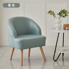 유럽쇼파 패브릭 카페 빈티지 안락의자 인테리어