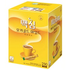 맥심 모카골드 마일드 커피믹스, 12g, 230개입, 1개 - 막금