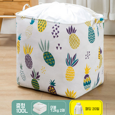 이불 정리 파우치 대용량 가방 보관함 패딩 수납 케이스 정리함, 1개