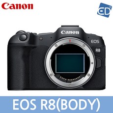 [캐논 정품] EOS R8 미러리스 카메라 (BODY) /ED, 01 EOS R8 /풀바디