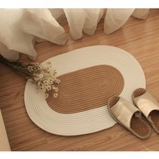 타원형여름러그