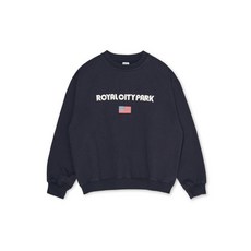 로얄시티파크 Crew Neck Sweatshirt Navy