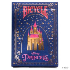 Bicycle 디즈니 100주년 기념 플레잉 카드 - 홀로그램 호일 20개 이상의 상징적인 캐릭터가 특징입니다, 프린세스