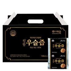 웰빙건강마을 전남함평 우슬즙 100ml 50포 국내산 유기농 우슬, 1포+100ml