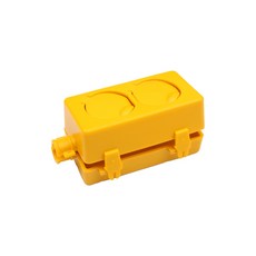 동양 노출2구콘센트 보호커버 DYSC-202, 1개