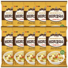 샘표바지락칼국수