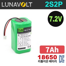 국산셀 18650 2S2P 7.3V 7 000mAh (PTC) 리튬이온 배터리팩