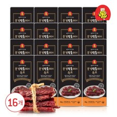 문경약돌돼지 육포 50g x 16봉, 단품없음