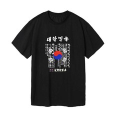 와라코리아 대한민국 티셔츠 반팔