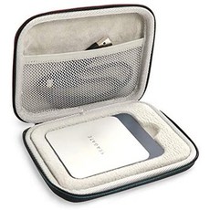 [해외직구]ProCase Carrying Case for Seagate Barracuda Fast SSDSeagate Fast SSD 1TB 2TB 500GB 250GB, Black_One Size