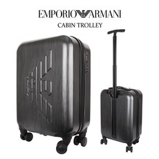 엠포리오 알마니 EMPORIO ARMANI CABIN TROLLEY ABS100% 기내용 핸드캐리어(21형), 그레이