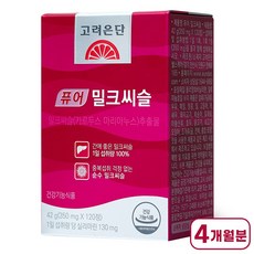 고려은단 퓨어 밀크씨슬, 120정, 1개