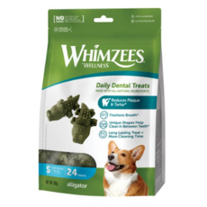  윔지스 밸류백 강아지 덴탈껌 S 360g, 악어, 7세트 