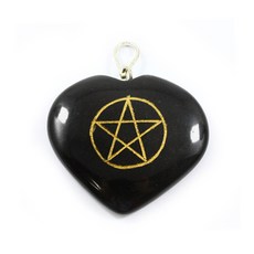 원석하트펜던트