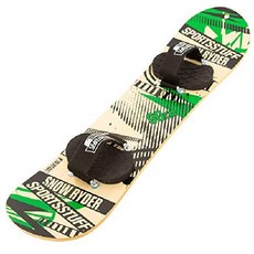 SPORTSSTUFF SNOW RYDER 하드우드 스노우보드 130cm, 90cm