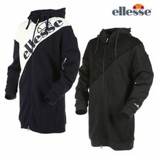 ELLESSE 헤리티지 사선절개롱집업 LH0QHSF766