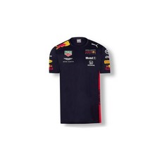 2019 여름 F1 레이싱복 반팔 통기 티셔츠 비스타판가슬리 레드불 레이싱팀, XS, 1