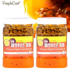 로즈 패션후르츠 퓨레 1kgX2개, 2개, 1kg