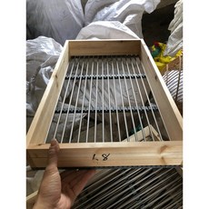 물고기 과일 열매 미꾸라지 채망 스텐 새우 분리기 장어 체 선별바구니 랍스터, 1개