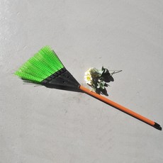 야외 실외 사무실 도로청소 눈청소 롱 빗자루 네일샵, 1개