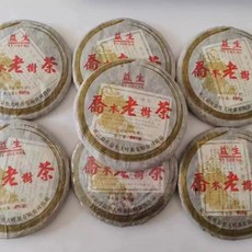 2009년 운남 맹고 익생 교목 보이차 노수차 노생차 357g, 1개, 1개입