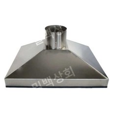 주방덕트 갓 교체용 후드 닥트 사각 덮개 환풍기 커버, 600x400mm 정사각형 200mm