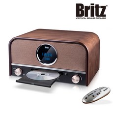브리츠 BZ-T6800 블루투스 스피커 오디오, 우드브라운