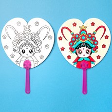 여름부채꾸미기