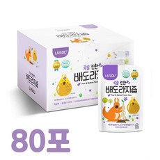 루솔 진한 배도라지즙, 100ml, 80개